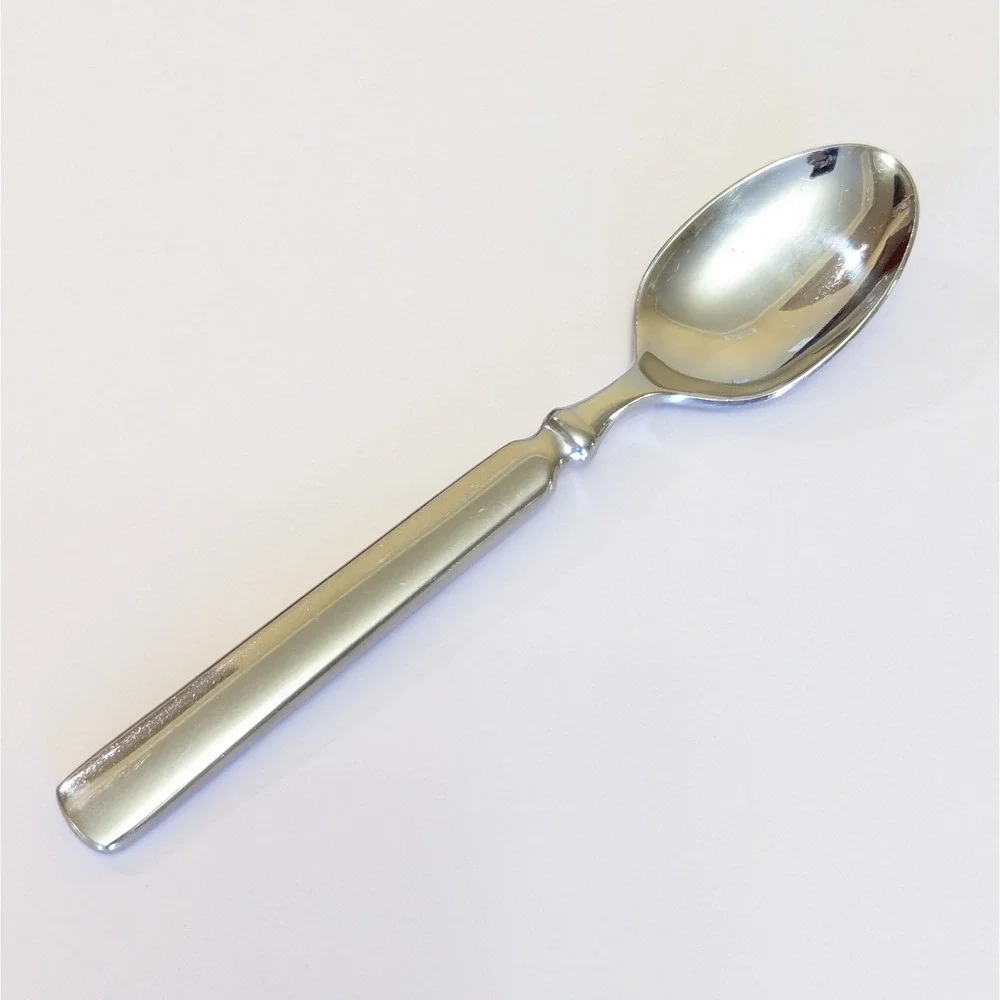 MSE Martha Stewart EMPIRE Stainless Flatware One Teaspoon Heavy Handle 6 5/8